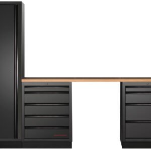 Modulinis darbastalis KRAFTWERK MOBILIO BLK 3, 3964K-BLK-014