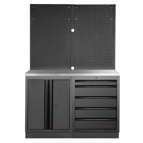 Modulinis darbastalis KRAFTWERK MOBILIO BLK 2, 3964K-BLK-019-IX