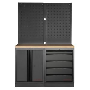 Modulinis darbastalis KRAFTWERK MOBILIO BLK 2, 3964K-BLK-019