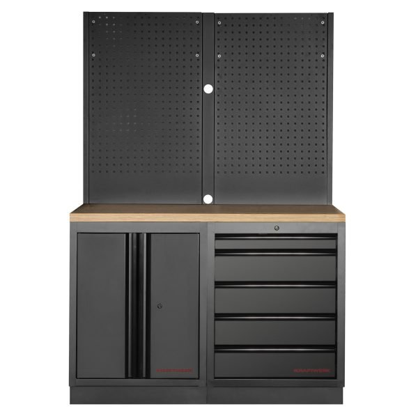 Modulinis darbastalis KRAFTWERK MOBILIO BLK 2, 3964K-BLK-019