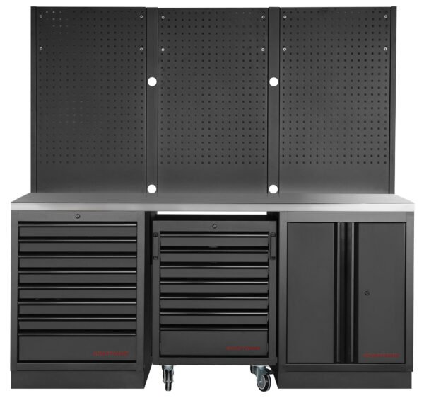 Modulinis darbastalis KRAFTWERK MOBILIO BLK 3, 3964K-BLK-23-IX