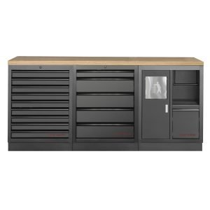 Modulinis darbastalis KRAFTWERK MOBILIO BLK 3, 3964K-BLK-24