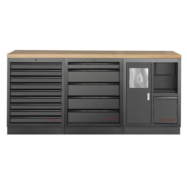 Modulinis darbastalis KRAFTWERK MOBILIO BLK 3, 3964K-BLK-24