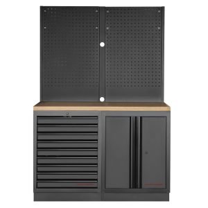 Modulinis darbastalis KRAFTWERK MOBILIO BLK 2, 3964K-BLK-25