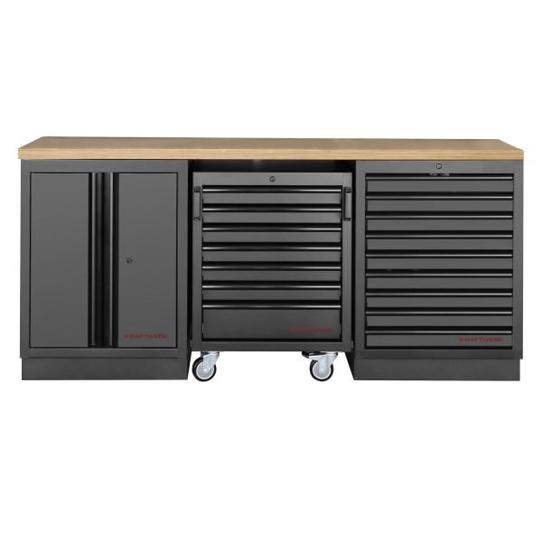 Modulinis darbastalis KRAFTWERK MOBILIO BLK 3, 3964K-BLK-26