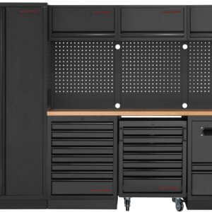 Modulinis darbastalis KRAFTWERK MOBILIO-4, 3964K-BLK