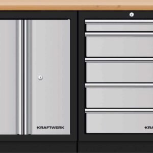 Modulinis darbastalis KRAFTWERK MOBILIO 2, 3964K-S500