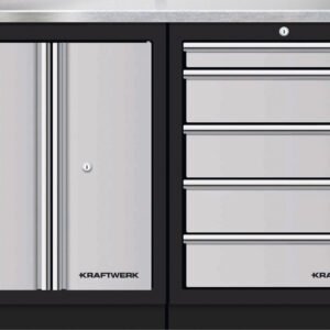 Modulinis darbastalis KRAFTWERK MOBILIO 2, 3964K-S500IX