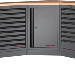 Modulinis darbastalis KRAFTWERK MOBILIO BLK 7, 3964M-BLK