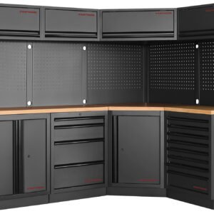 Modulinis darbastalis KRAFTWERK MOBILIO BLK 4, 3964N-BLK