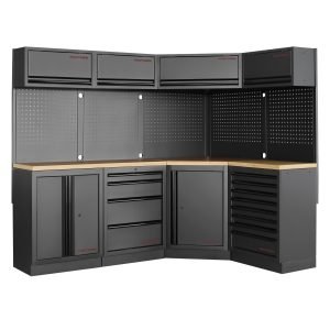 Modulinis darbastalis KRAFTWERK MOBILIO BLK 4, 3964N-BLK
