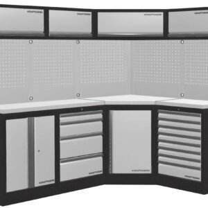 Modulinis darbastalis KRAFTWERK MOBILIO 4, 3964NIX