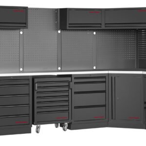 Modulinis darbastalis KRAFTWERK MOBILIO BLK 7, 3964P-BLK-IX