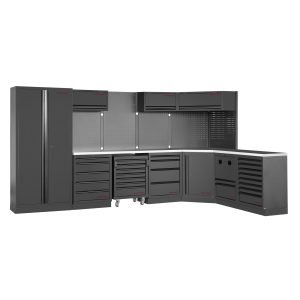 Modulinis darbastalis KRAFTWERK MOBILIO BLK 7, 3964P-BLK-IX
