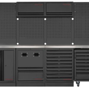 Modulinis darbastalis KRAFTWERK MOBILIO BLK 8, 3964Q-BLK-IX