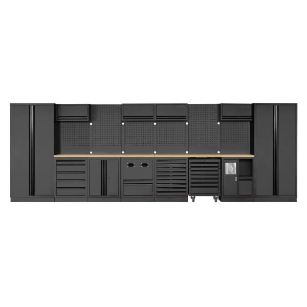 Modulinis darbastalis KRAFTWERK MOBILIO BLK 8, 3964Q-BLK