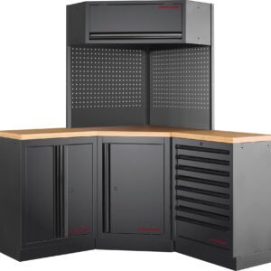 Modulinis darbastalis KRAFTWERK MOBILIO BLK-3, 3964R-BLK