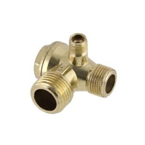 Kompresoriaus vožtuvas Airpress 1/2" x 3/8" x 1/8" (24l, 50l, 100l modeliams)