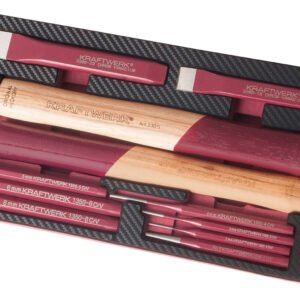 Smūginių įrankių komplektas KRAFTWERK PRO LINE EVA, 11 įrankiai