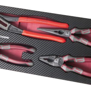 Replių komplektas KRAFTWERK PRO LINE EVA, 4 įrankiai