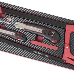 Pjovimo įrankių komplektas KRAFTWERK PRO LINE EVA, 18 įrankiai