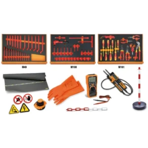 Įrankių komplektas elektrikams VDE BETA, 5989 VEM, 85 vnt