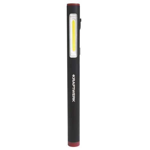 LED COB žibintuvėlis KRAFTWERK PENLIGHT 300, įkraunamas