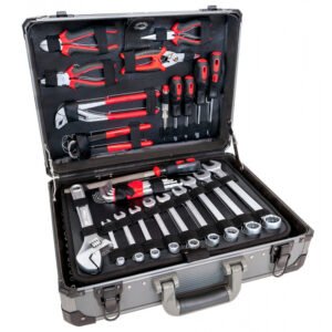 Įrankių komplektas su įrankiais Airpress 127 įrankiai
