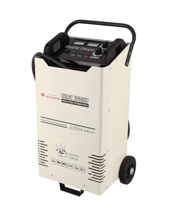 Akumuliatorių įkroviklis su paleidimo funkcija Airpress 2000 12/24V 680A 35-1000Ah