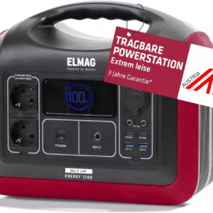 Nešiojama energijos stotelė ELMAG, ENERGY 1200