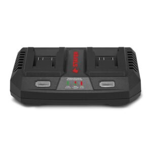 Dvigubas akumuliatorių įkroviklis Stayer