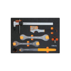 Įrankių komplektas dviračiams EVA dėkle, BETA MM401