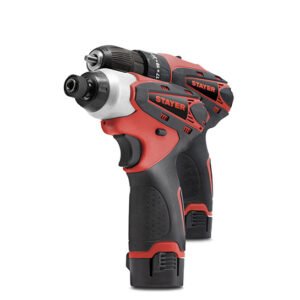 Akumuliatorinio gręžtuvo komplektas Stayer PBL 122 DP K + ISL 122 D K su 2 vnt 2.0AH akumuliatoriais ir įkrovikliu