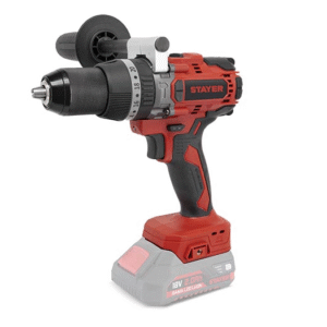 Akumuliatorinis gręžtuvas Stayer PBL 80 P – L20 BRUSHLESS, su 2 vnt 4.0AH akumuliatoriais ir įkrovikliu