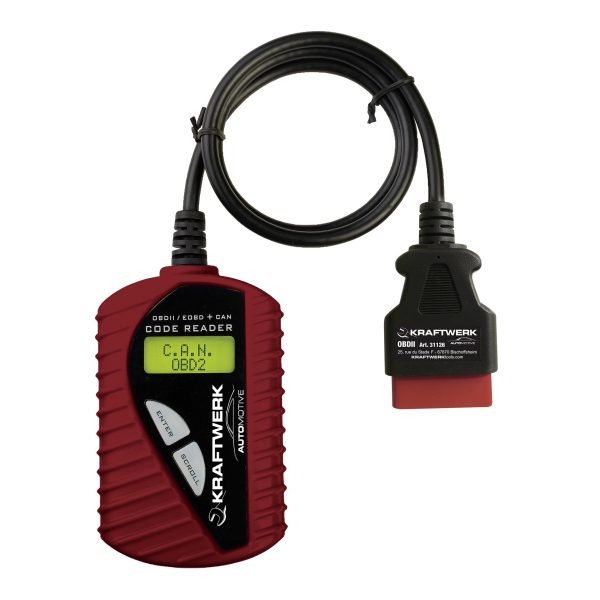 OBD-II testeris, automobilių diagnostikos įrankis KRAFTWERK