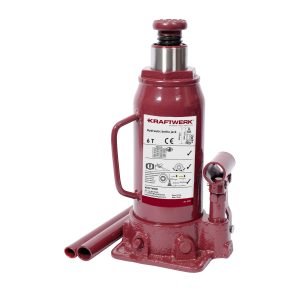 Hidraulinis butelinis domkratas KRAFTWERK 6T 207-402 mm