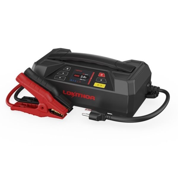 12 V daugiafunkcis akumuliatorių užvedėjas / įkroviklis / testeris (4250 A) LOKITHOR JTC4250