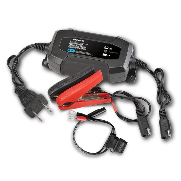 12 V 4 pakopų išmanusis akumuliatoriaus įkroviklis PROJECTA 0.8 Amp