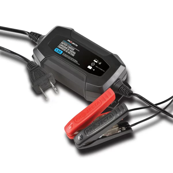12 V 4 pakopų išmanusis akumuliatoriaus įkroviklis PROJECTA 1.5 Amp