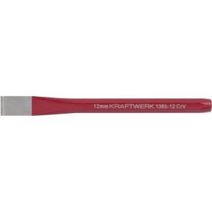 Plokščias kaltas KRAFTWERK 12 mm x 130 mm, dažytas