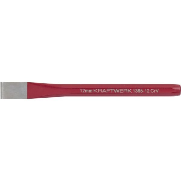 Plokščias kaltas KRAFTWERK 12 mm x 130 mm, dažytas