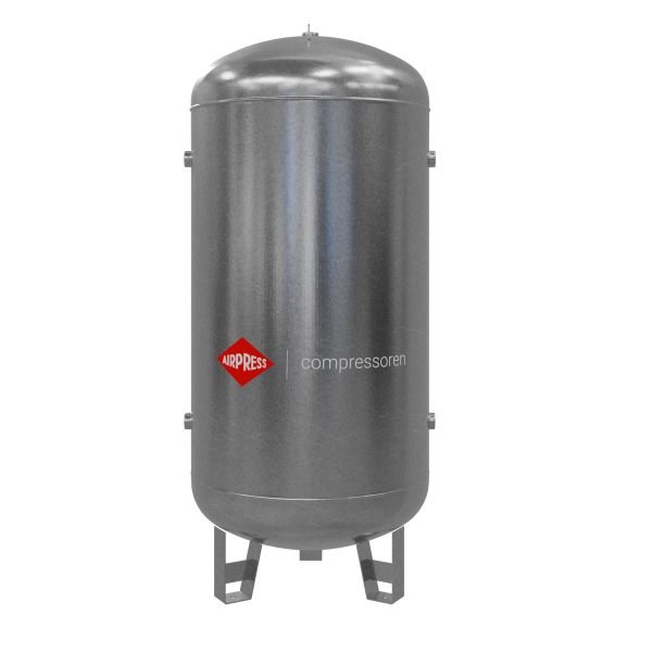 Suspausto oro talpa Airpress 1500 l vertikaliai cinkuotas 16 bar