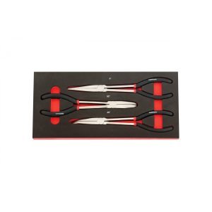 Ilgažiaunių replių rinkinys KROFTOOLS, 3 vnt