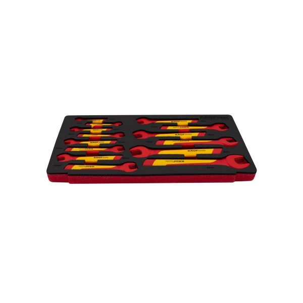 VDE veržliarakčių rinkinys KROFTOOLS, 14 vnt  6-21 mm
