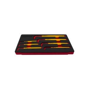 VDE HEX veržliarakčių rinkinys KROFTOOLS, 7 vnt  3-12 mm