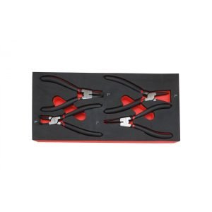 Žiedinių replių rinkinys KROFTOOLS, 4 vnt.