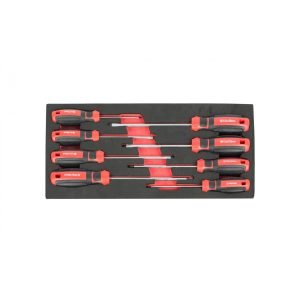 Plokščių ir Phillips atsuktuvų rinkinys KROFTOOLS, 8 vnt