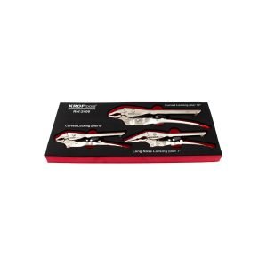 Fiksuojamų replių rinkinys KROFTOOLS, 3 vnt