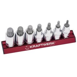 XZN galvučių komplektas KRAFTWERK MAGALU 1/2", 7 vnt