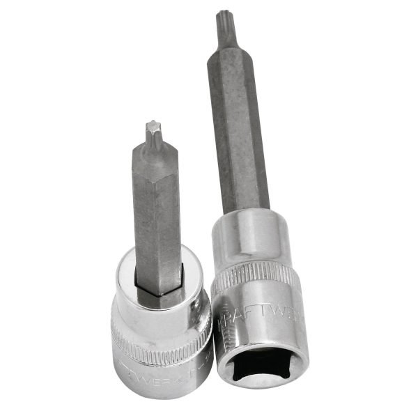 Galvutė su Torx antgaliu KRAFTWERK 1/2", 100 mm, T45